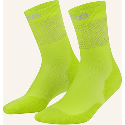 Cep Cep Cep Pro Run Reflective Socks, Mid Cut, 3.0, Women gruen