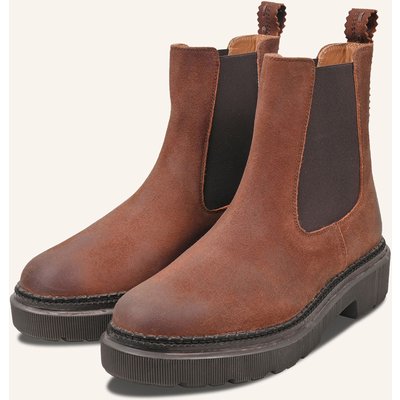 Crickit Chelsea-Boots Urbino braun