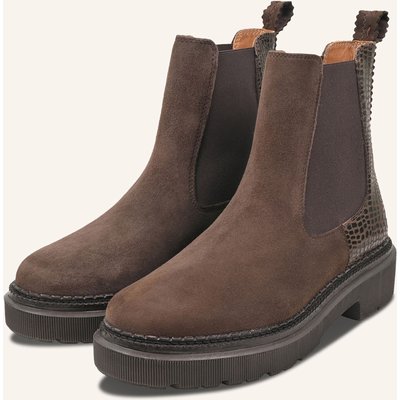 Crickit Chelsea-Boots Urbino braun