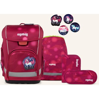 Ergobag Schulranzen-Set Cubo Light Set lila