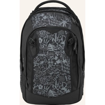 Satch Schulrucksack Match Plus grau