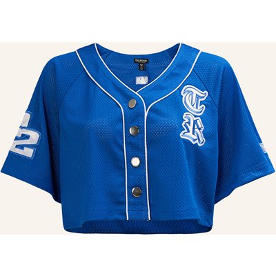 True Religion Jerseyhemd Satin Patch blau
