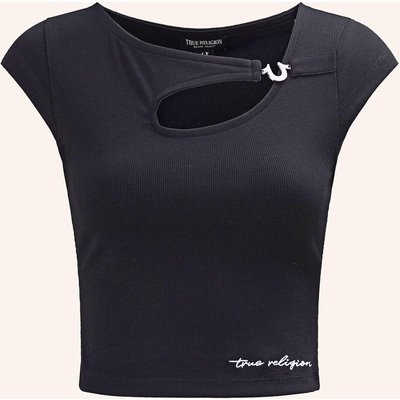 True Religion Rib-Top Crystal schwarz
