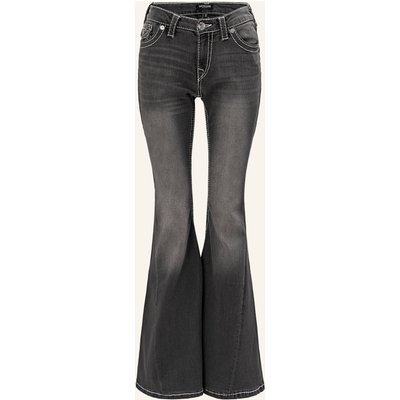 True Religion Flared-Jeans schwarz