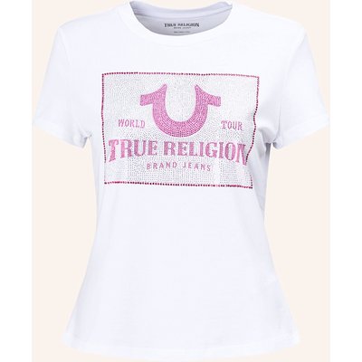 True Religion T-Shirt Crystal weiss