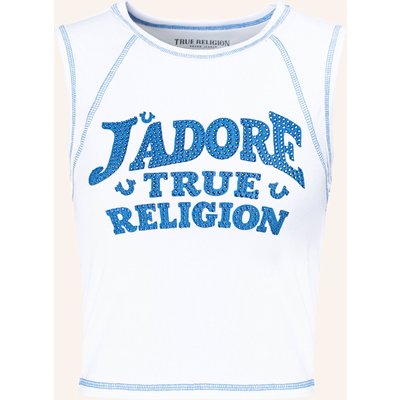 True Religion Tank Top Jadore weiss