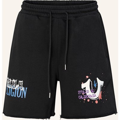 True Religion Shorts Concert Logo schwarz