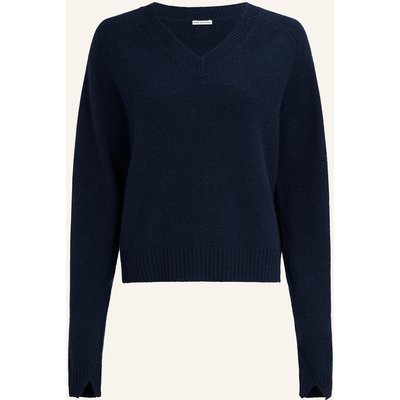 True Religion Strickpullover V-Neck Mc Coco blau
