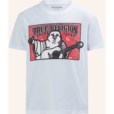 True Religion T-Shirt Paisley weiss