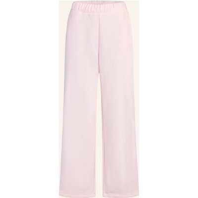 Fabletics Sweatpants Cozy Fleece Wide Leg pink