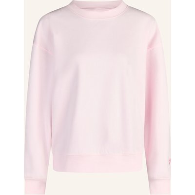 Fabletics Sweatshirt Cozy Fleece Crew Neck pink