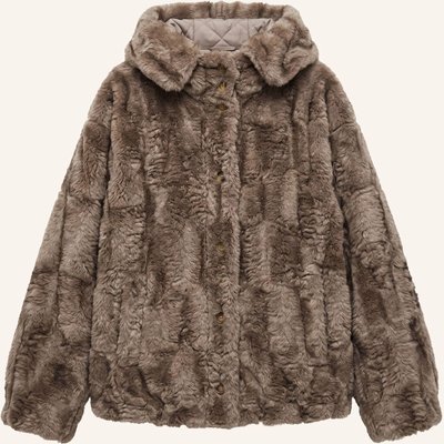 Blonde No.8 Kunstfell-Jacke Anjy beige
