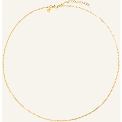 Pompidou Halskette Box Chain By Glambou gold