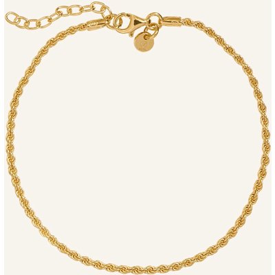 Pompidou Armband Mini Ruby Bold Rope Chain By Glambou gold