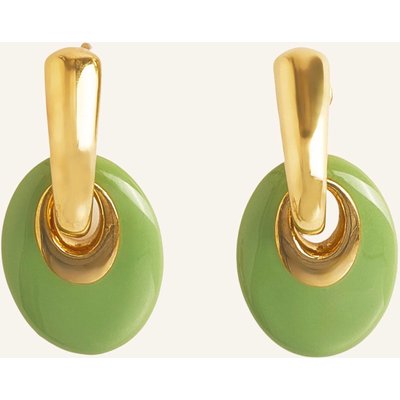 Pompidou Ohrringe Jade By Glambou gold