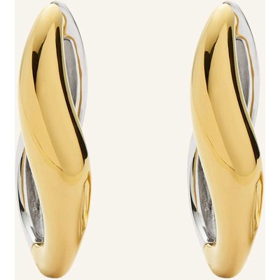 Missoma Creolen Savi Signature Medium Hoops By Glambou gold
