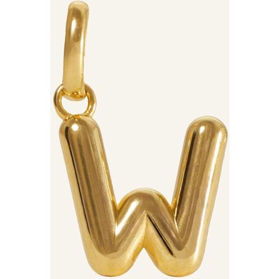 Pompidou Anhänger Puffy Letter W By Glambou gold