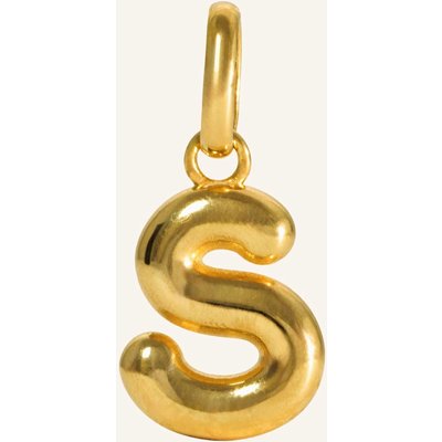 Pompidou Anhänger Puffy Letter S By Glambou gold
