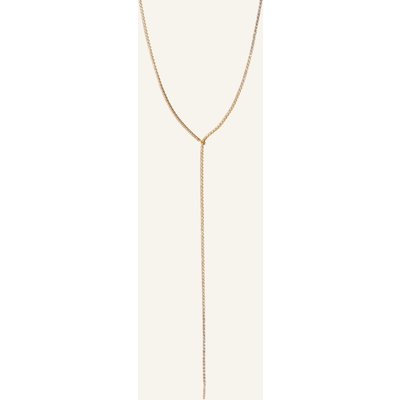 Crystal Haze Halsketten Serena Lariat By Glambou gold