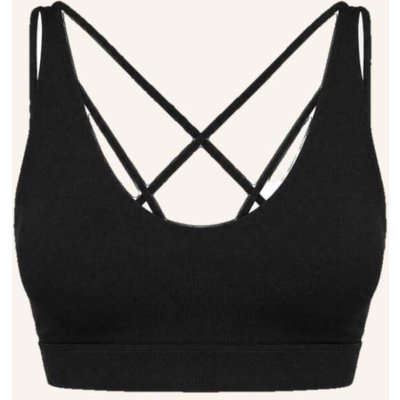 Snocks Premium Sport-Bh Multi-Strap schwarz