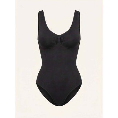 Snocks Shaping Body Mit Breiten Trägern schwarz