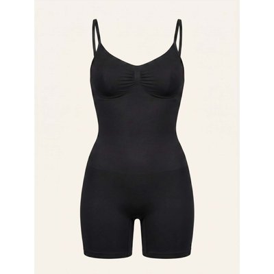 Snocks Shaping Bodysuit Shorts schwarz