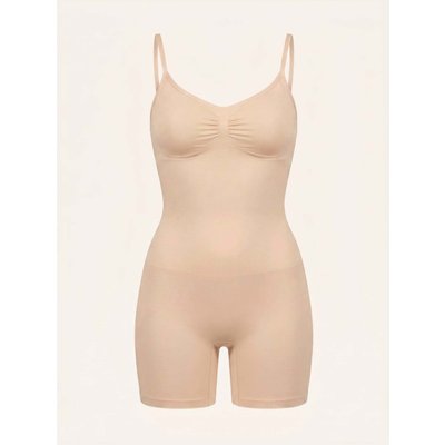 Snocks Shaping Bodysuit Shorts beige