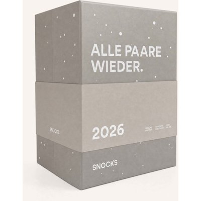 Snocks Socken Adventskalender 2026 rot