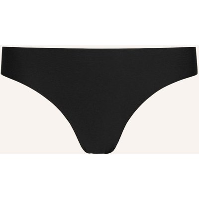 Snocks 3er-Pack Strings Aus Mikrofaser schwarz