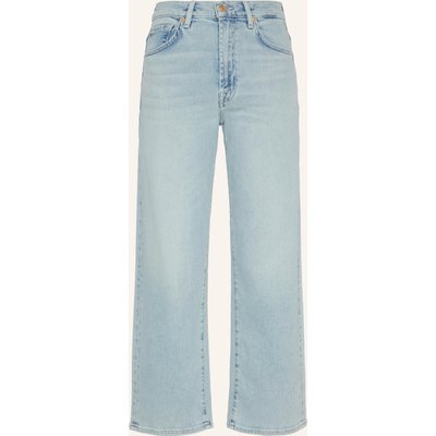 7 For All Mankind Jeans Straight Straight Fit blau