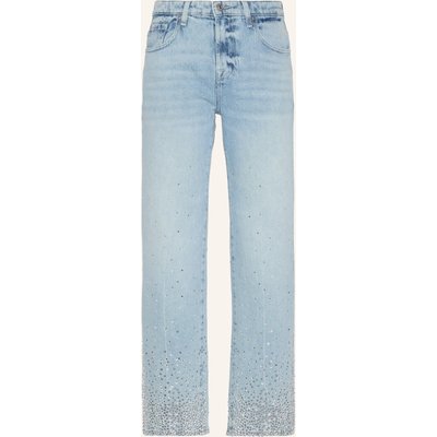 7 For All Mankind Jeans Straight Straight Fit blau