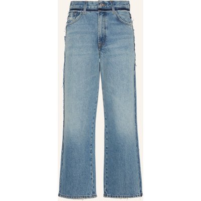7 For All Mankind Jeans Straight Straight Fit blau