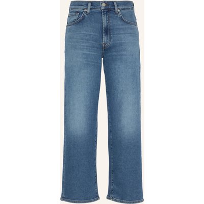 7 For All Mankind Straight Jeans Stovepipe Vintage Straight Ankle blau