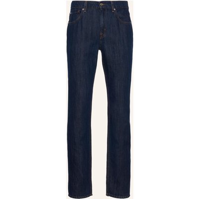 7 For All Mankind Jeans Straight Straight Fit blau