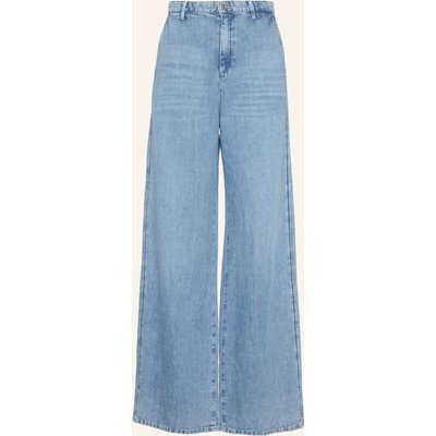 7 For All Mankind Chino Jeans Wide Fit blau