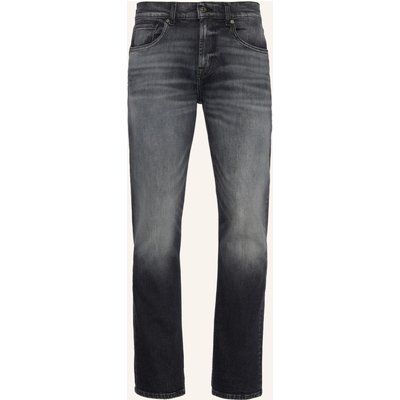 7 For All Mankind Jeans The Straight 32" Straight Fit schwarz