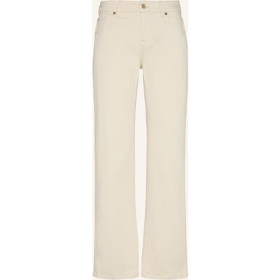 7 For All Mankind Pants Calie Straight Straight Fit weiss
