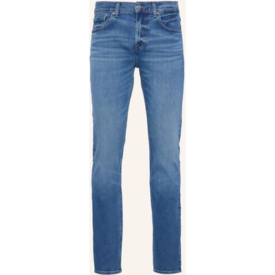 7 For All Mankind Jeans Slimmy Skinny Fit blau