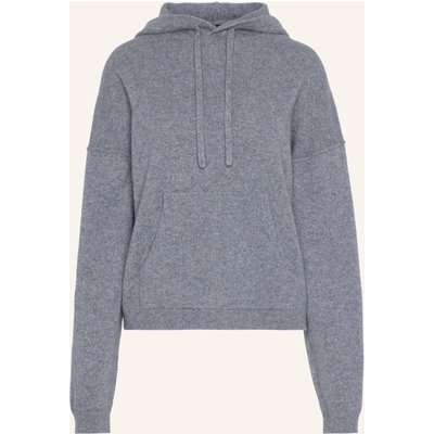 7 For All Mankind Knitted Cozy Hoodie grau