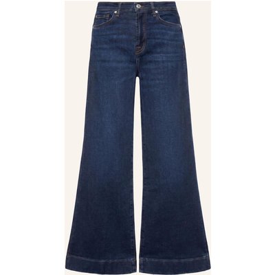 7 For All Mankind Jeans Modern Dojo Petite Flare Fit blau