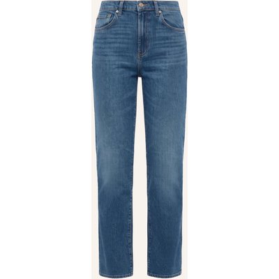 7 For All Mankind Straight Jeans Tess Trouser blau