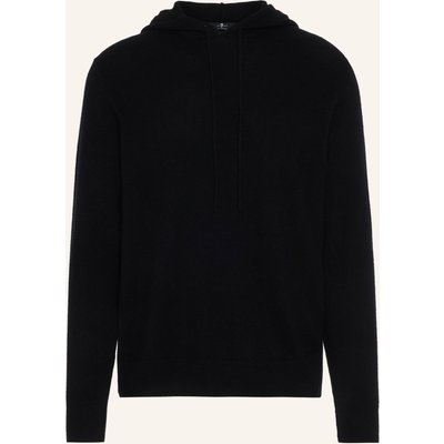 7 For All Mankind Hoodie Cashmere schwarz