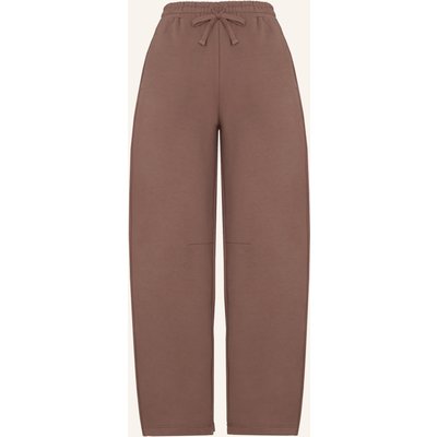 Hunkemöller Schlafhose Brushed Sweat braun