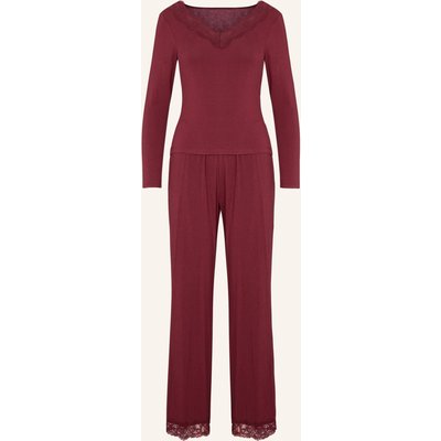 Hunkemöller Schlafanzug Nana rot
