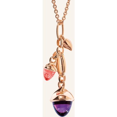 Tamara Comolli Ohrhänger Ohrhänger Mikado Dangling 2 Acorns - 'Wildberry' 18k Roségold rosegold