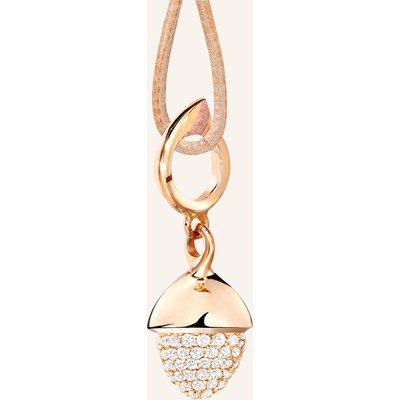 Tamara Comolli Anhänger Pendant Mikado Flamenco Diamond Pavé Aus 18 Karat Roségold Mit Diamant Pavé rosegold