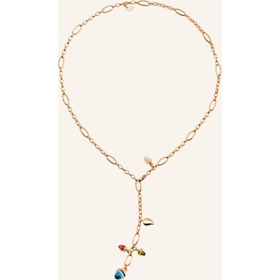 Tamara Comolli Halskette Necklace Mikado Delicate 51 Cm 'Candy' With Diamond Pavé Candy Mit Diamant Pavé rosegold