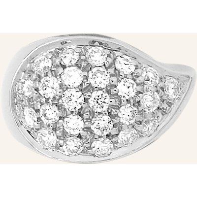 Tamara Comolli Charm Signature Drop Clasp Diamond Pavé Aus 18 Karat Weißgold Mit Diamant Pavé silber