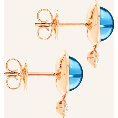 Tamara Comolli Ohrstecker Ohrstecker Bouton Swiss Topaz / Classic Aus 18 Karat Roségold Swiss Topas rosegold