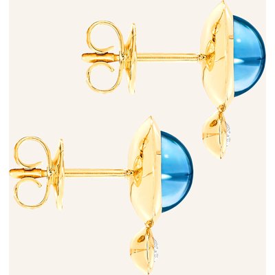 Tamara Comolli Ohrstecker Ohrstecker Bouton Swiss Topaz / Classic Aus 18 Karat Gelbgold Swiss Topas gold
